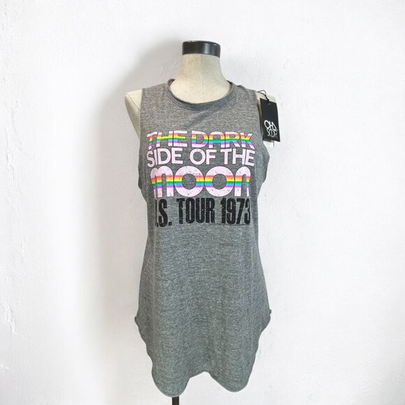 CHASER Pink Floyd Tank Top L US Tour 1973 Dark Side Of Moon Graphic Cotton Blend - Picture 1 of 9